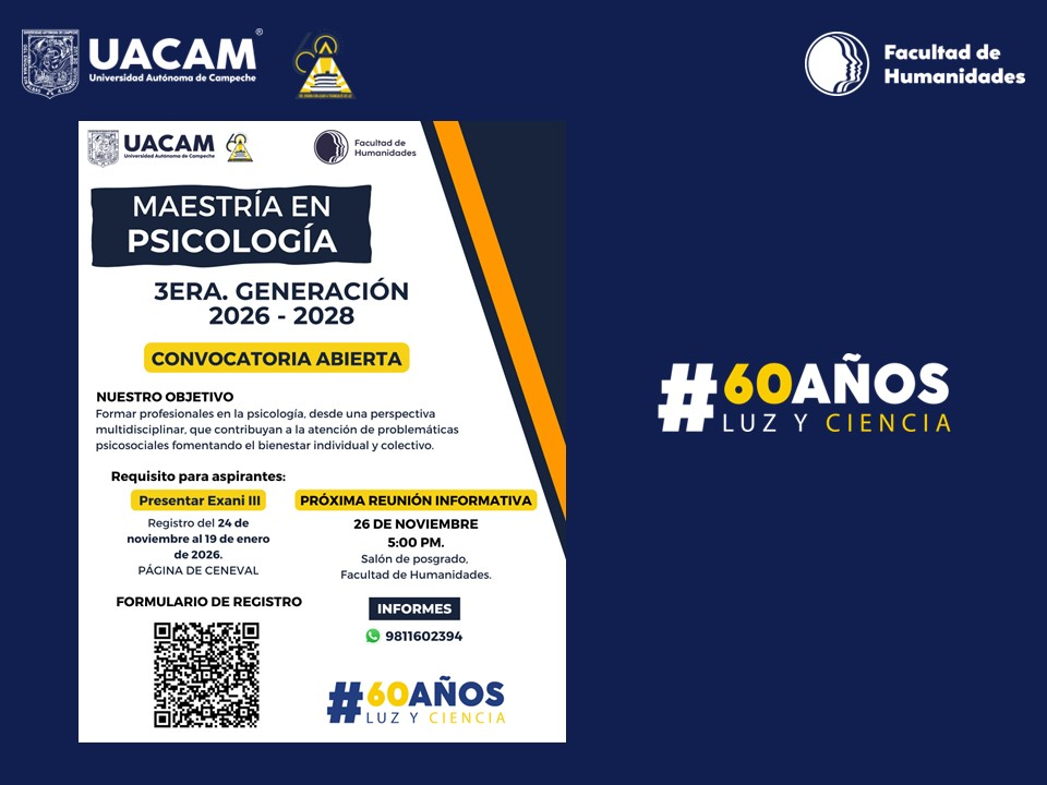 MAestria en Psicologia Micrositio